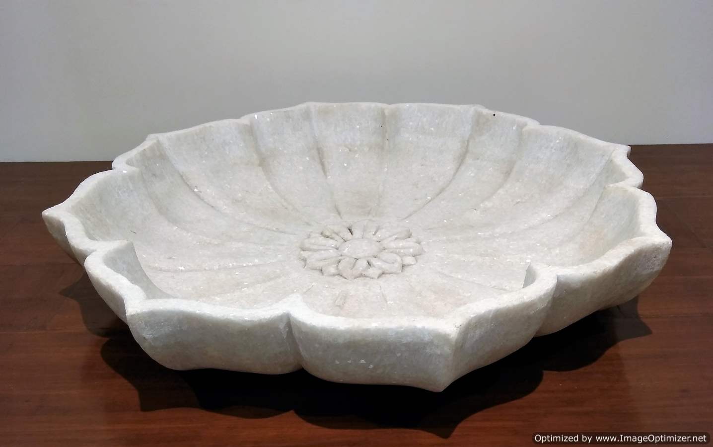 Floral shaped Marble Platter