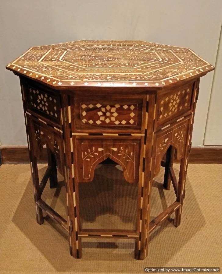Inlay Design Side Table